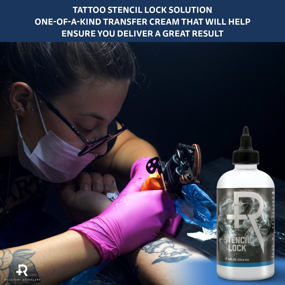 Stencil Lock 8 oz Case
