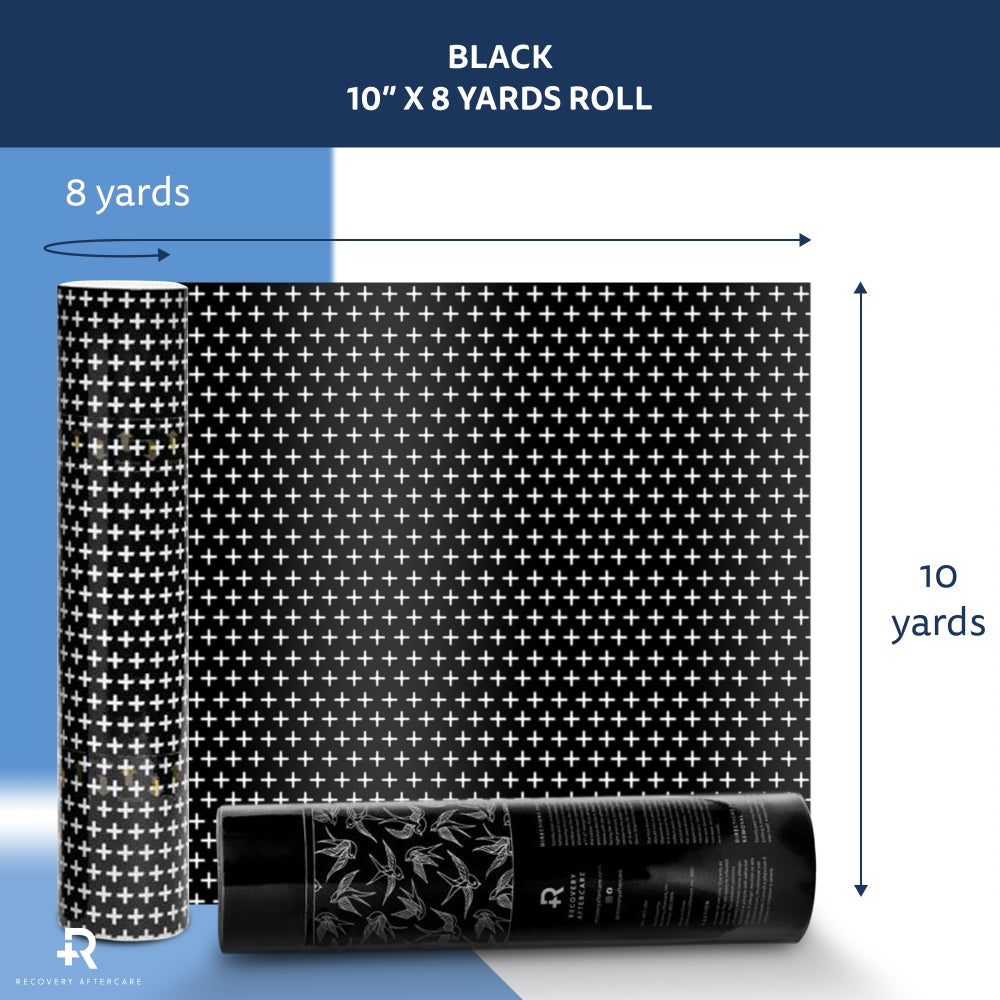 Black Derm Shield 10” x 8 Yard Roll