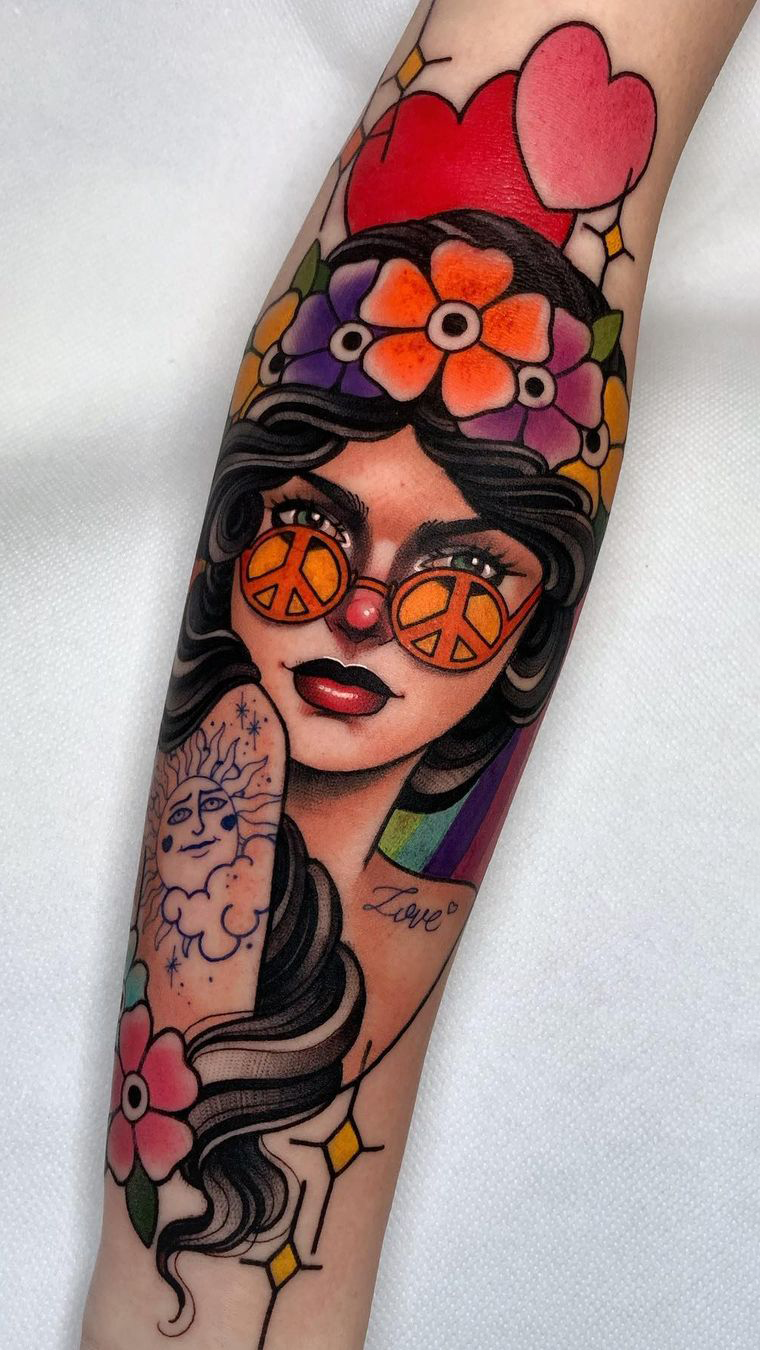 Acropolis Orange — World Famous Tattoo Ink — Pick Size