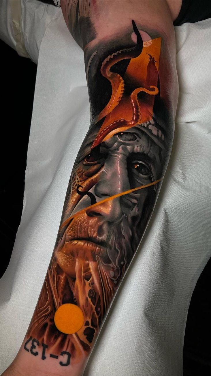 Acropolis Orange — World Famous Tattoo Ink — Pick Size