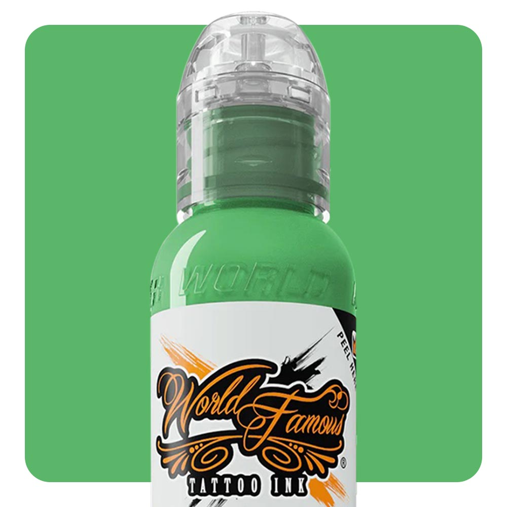 Ireland Green — World Famous Tattoo Ink — Pick Size