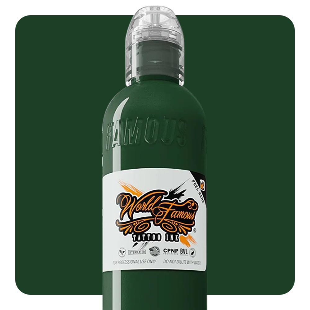 Sandra- Lonely Forest Green — World Famous Tattoo Ink — Pick Size