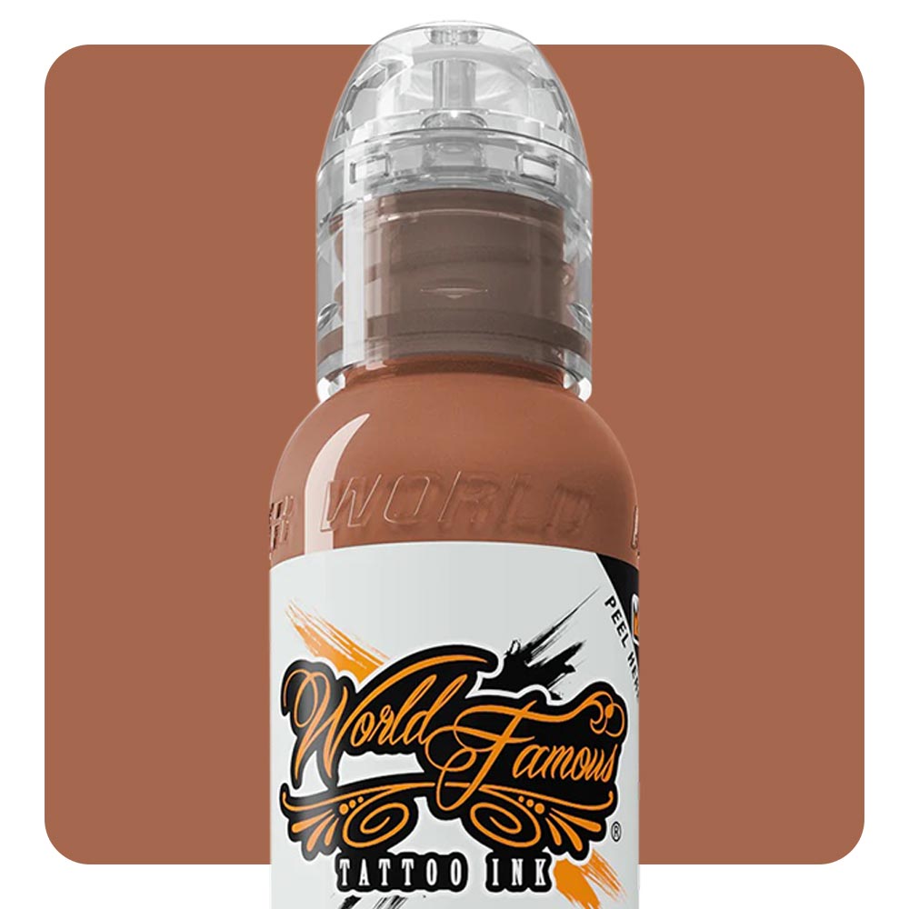 Pink Ribbon Tan Peach — World Famous Tattoo Ink — Pick Size