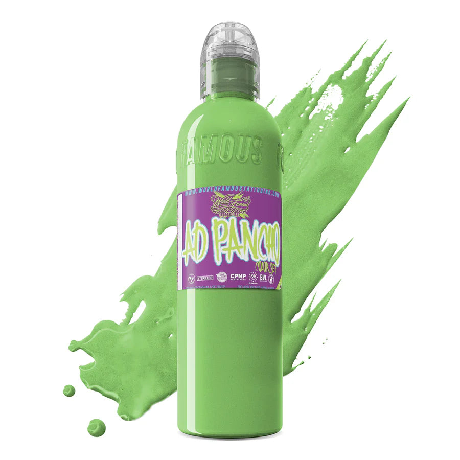 Pancho Light Green — World Famous Tattoo Ink — Pick Size