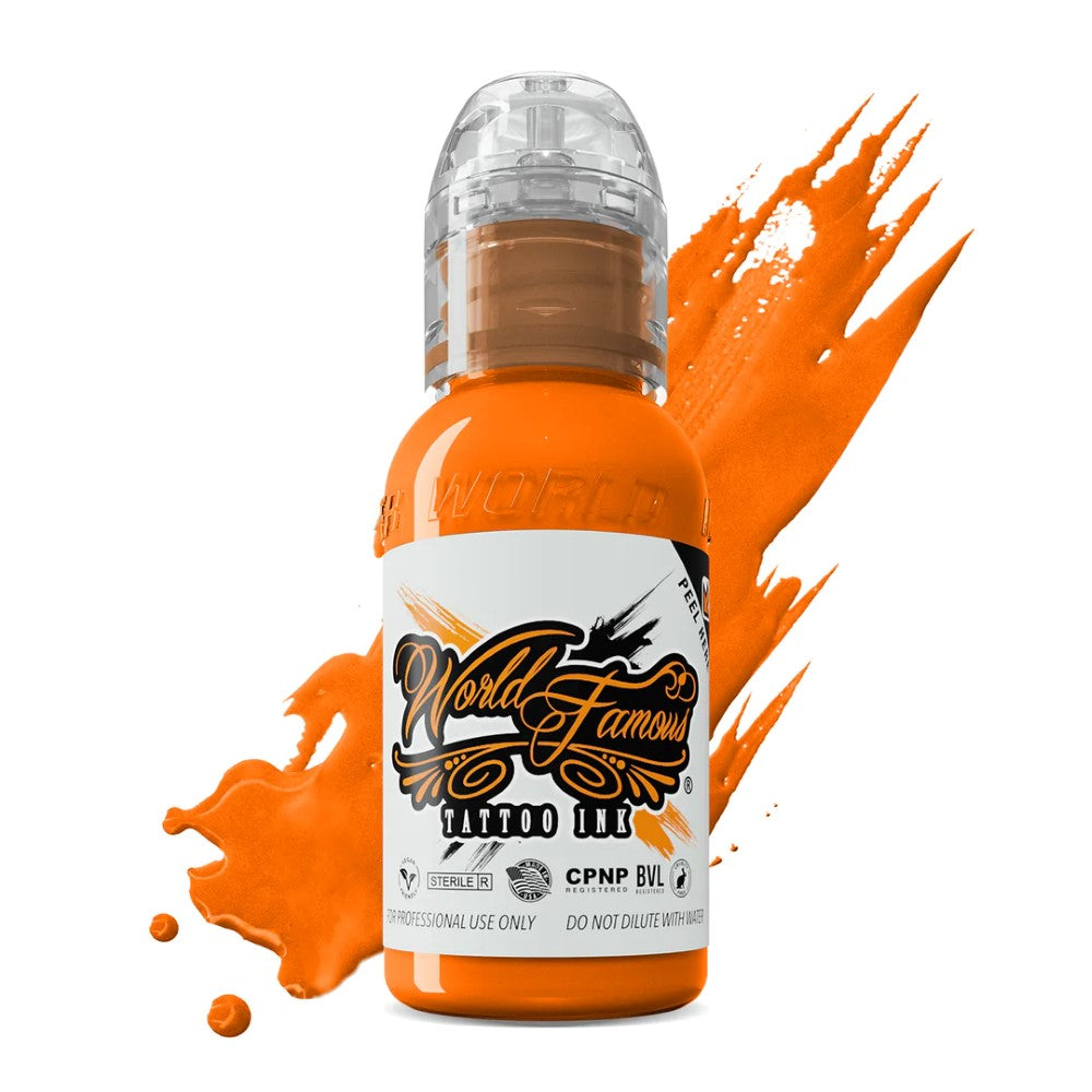 Acropolis Orange — World Famous Tattoo Ink — Pick Size