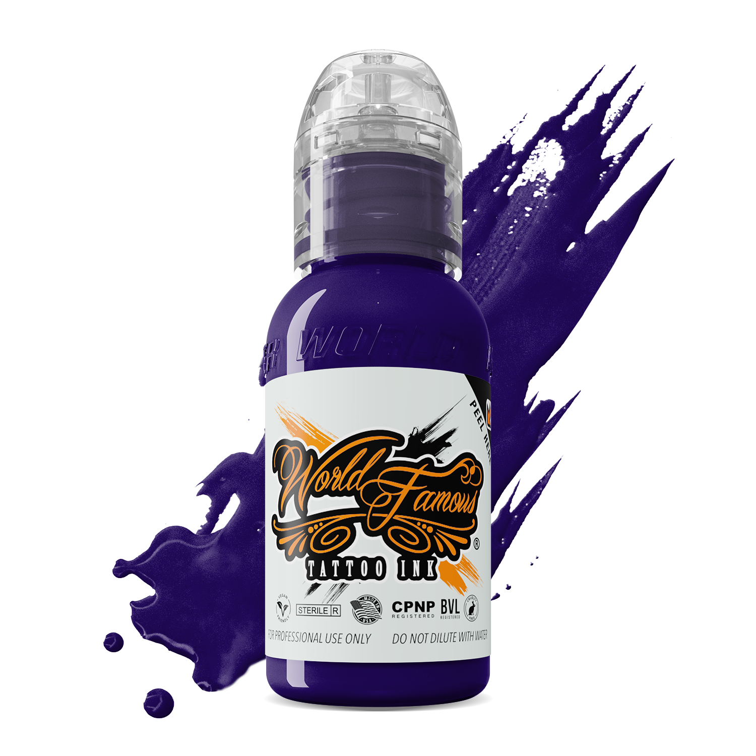 Amsterdam Purple — World Famous Tattoo Ink — Pick Size