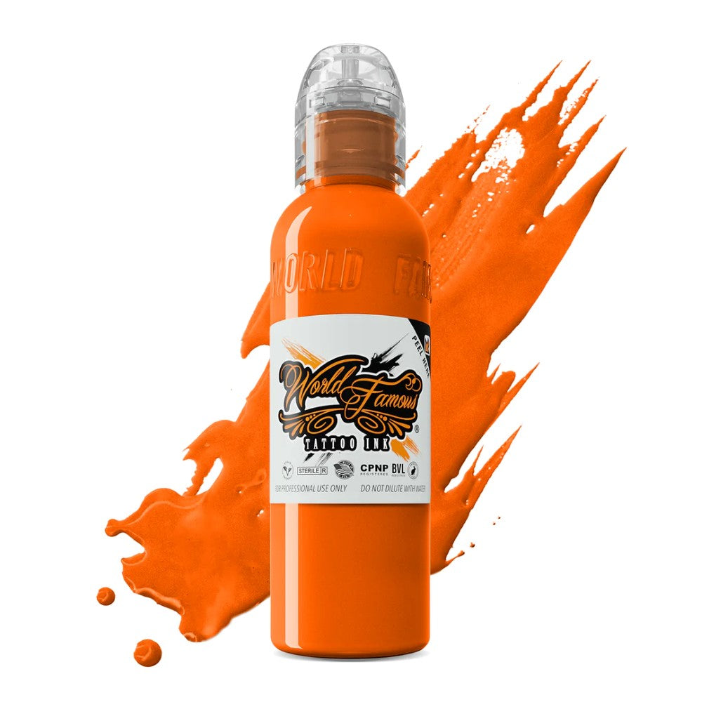 Everest Orange — World Famous Tattoo Ink — Pick Size