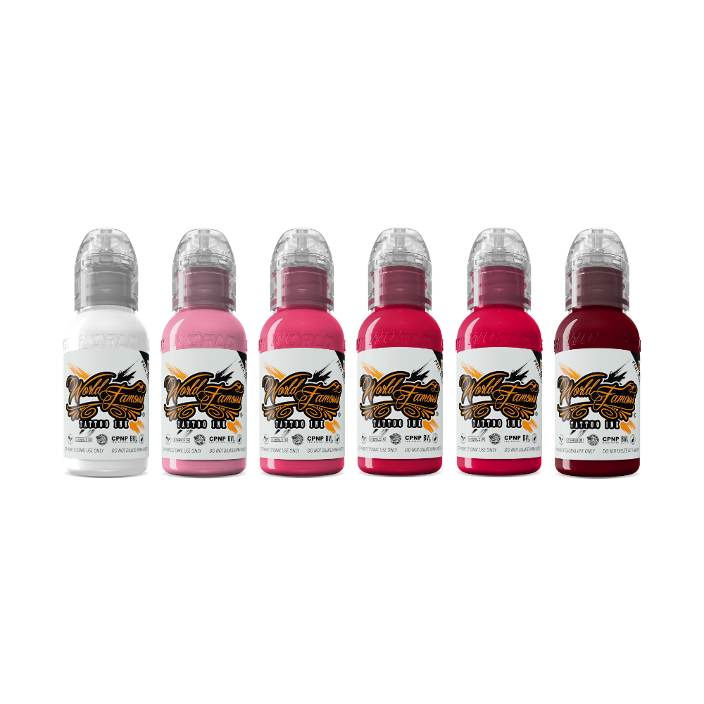 Melek Tastekin Pink Neon Effect Series — World Famous Tattoo Ink — 1oz