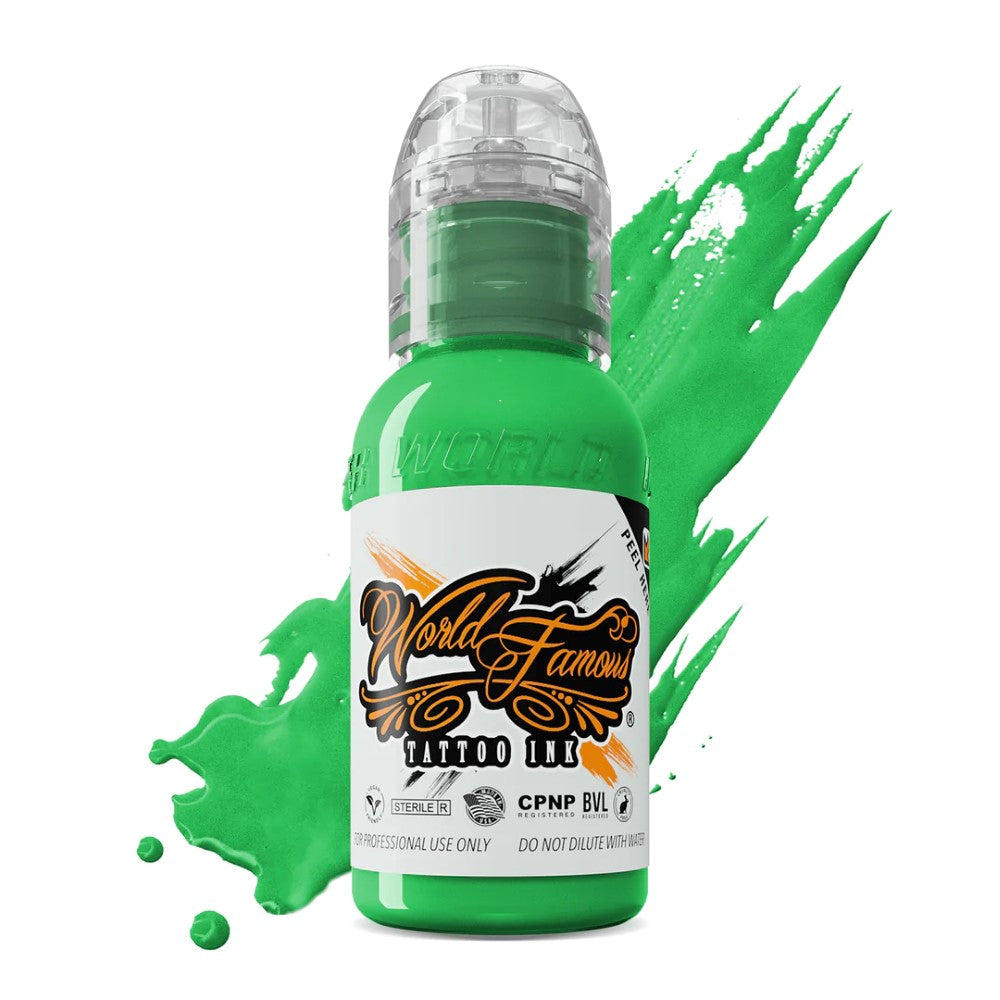 Mint Green — World Famous Tattoo Ink — Pick Size