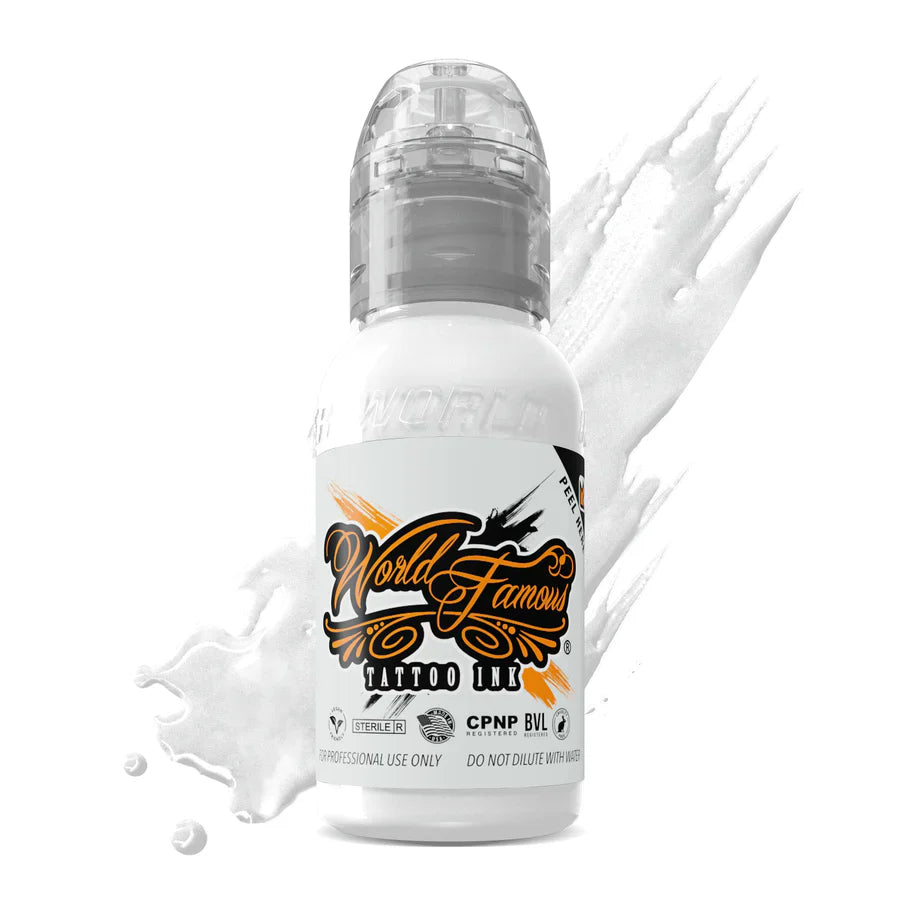 Fuji Mt Mixing White — World Famous Tattoo Ink — Pick Size