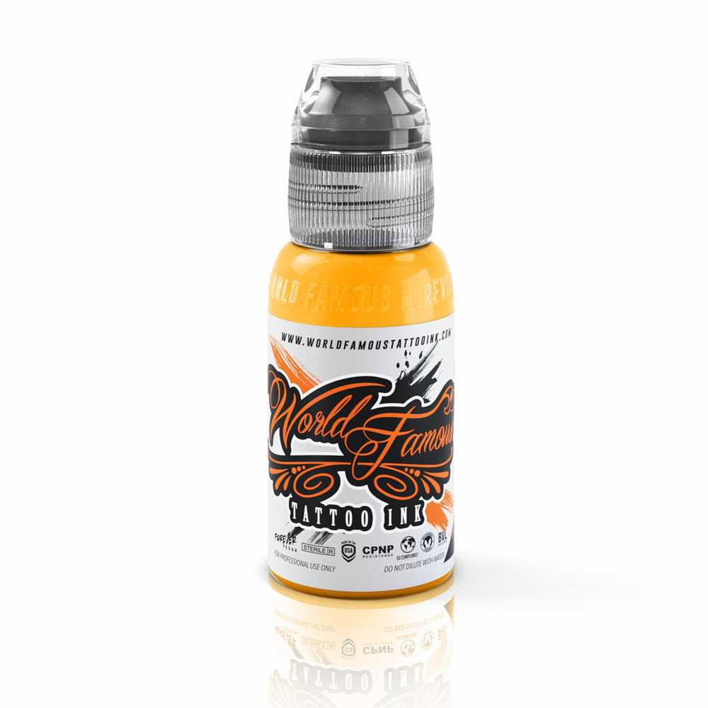 Michaelangelo Yellow — World Famous Tattoo Ink — Pick Size