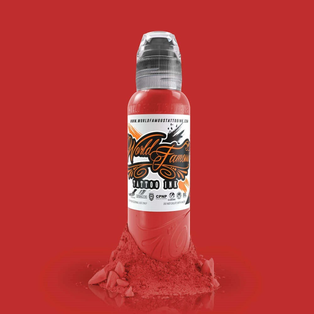 OLEG USSR Red — World Famous Tattoo Ink — Pick Size