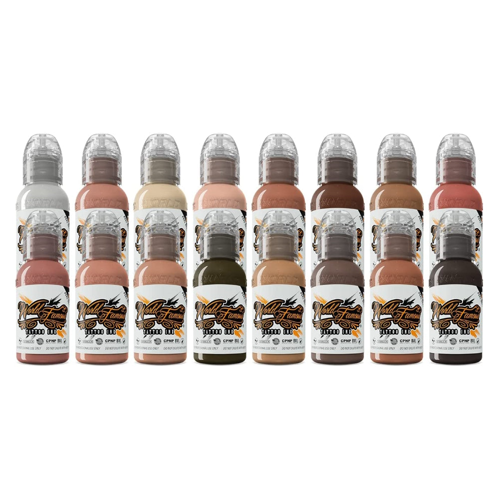 Pink Ribbon Set — World Famous Tattoo Ink — Pick Size