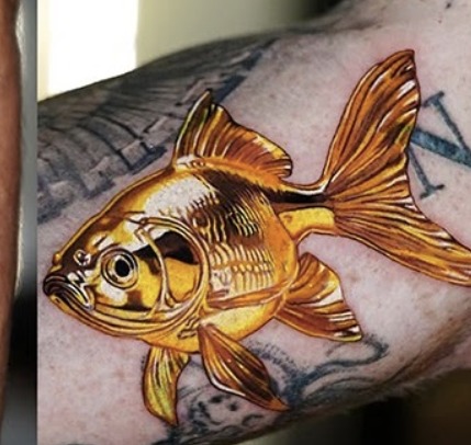Pony Lawson tattoo — Plate 03.c · Goldfish