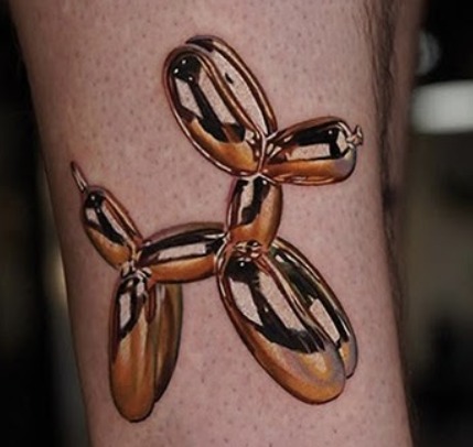 Pony Lawson tattoo — Plate 03.a · Chrome balloon