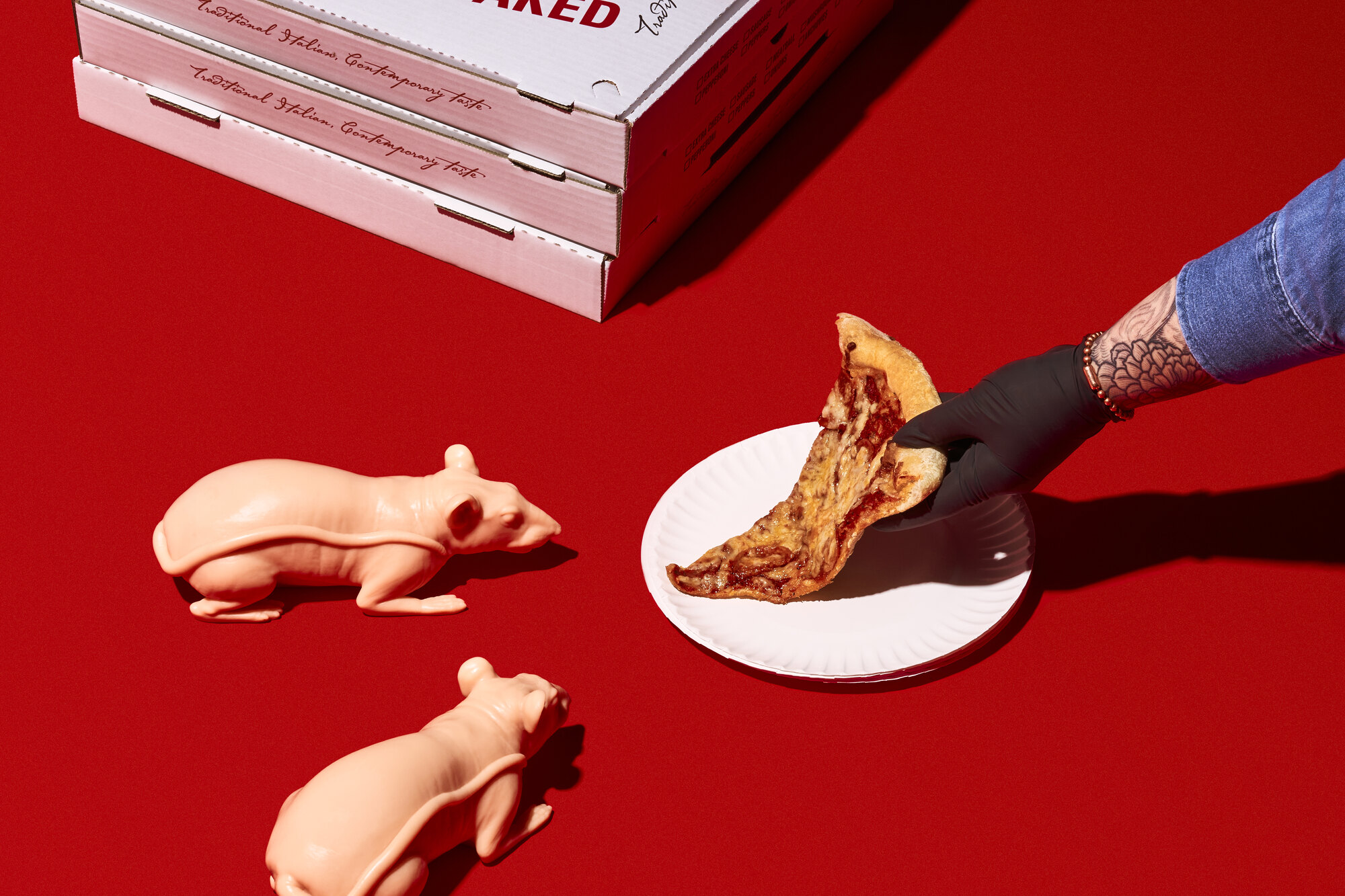 Naked Rat — Pizza Rat