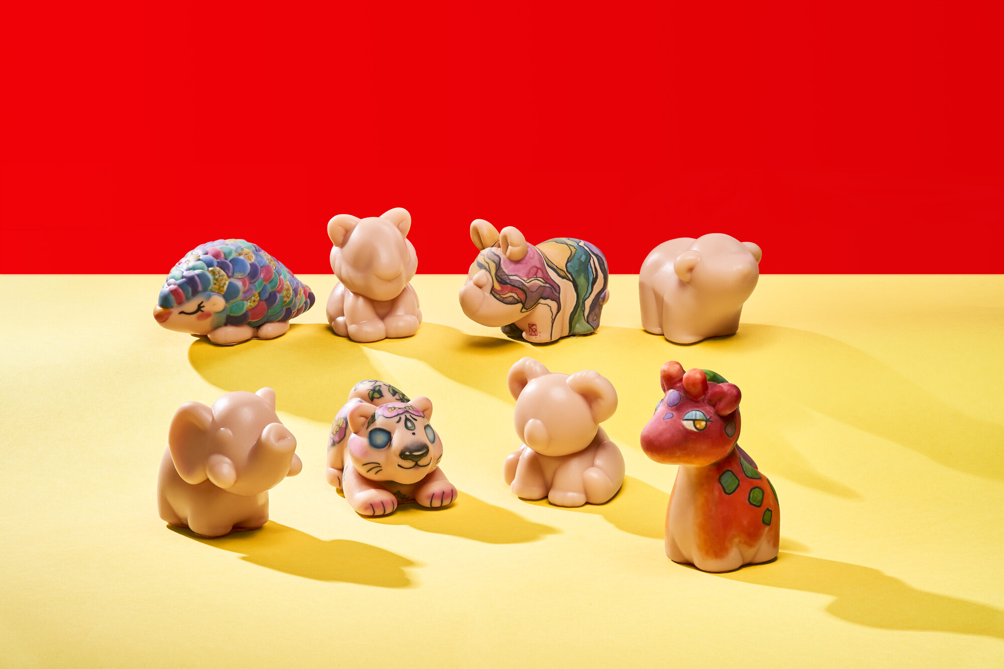 Mini Animals Zoo Edition set
