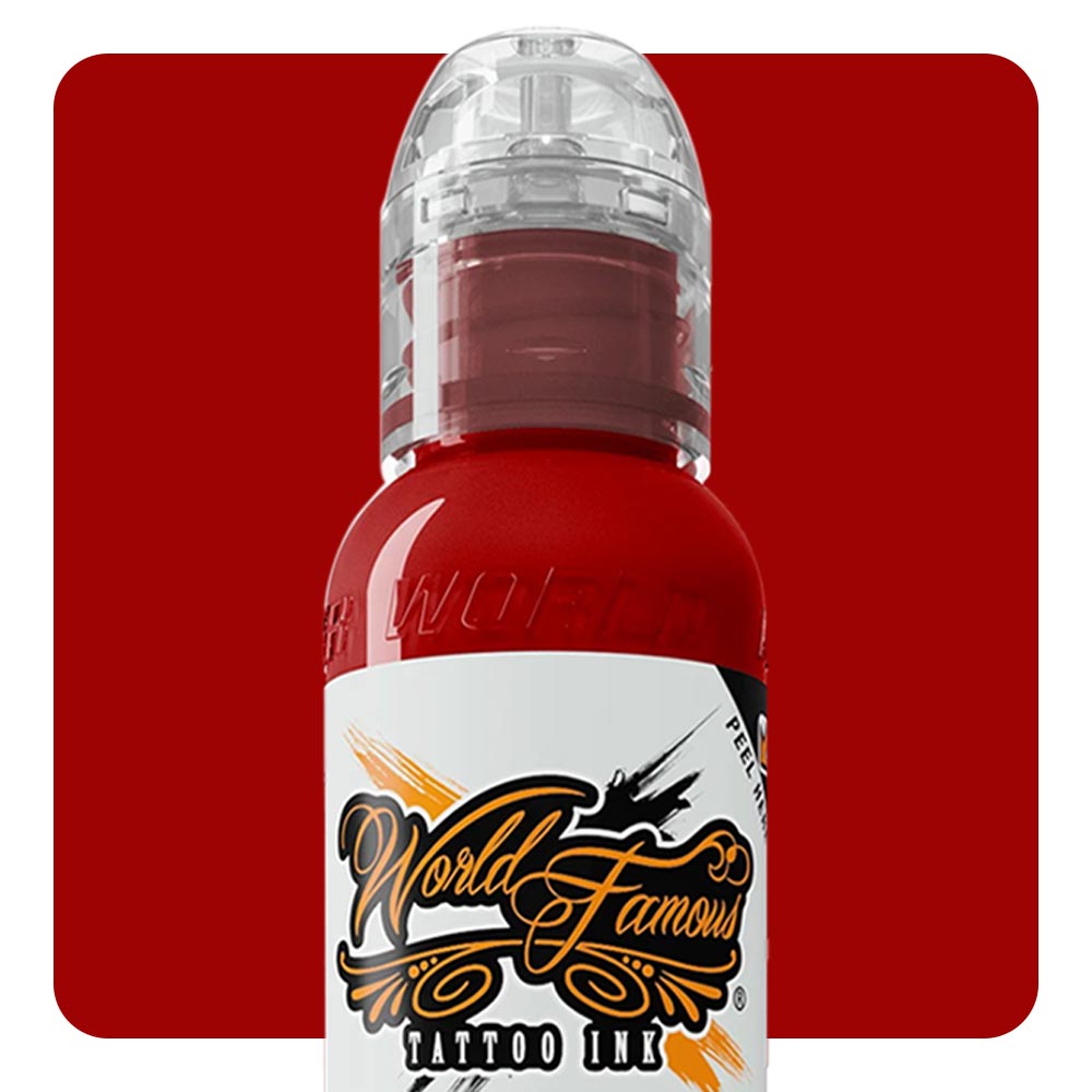 Big Apple Red — World Famous Tattoo Ink — Pick Size