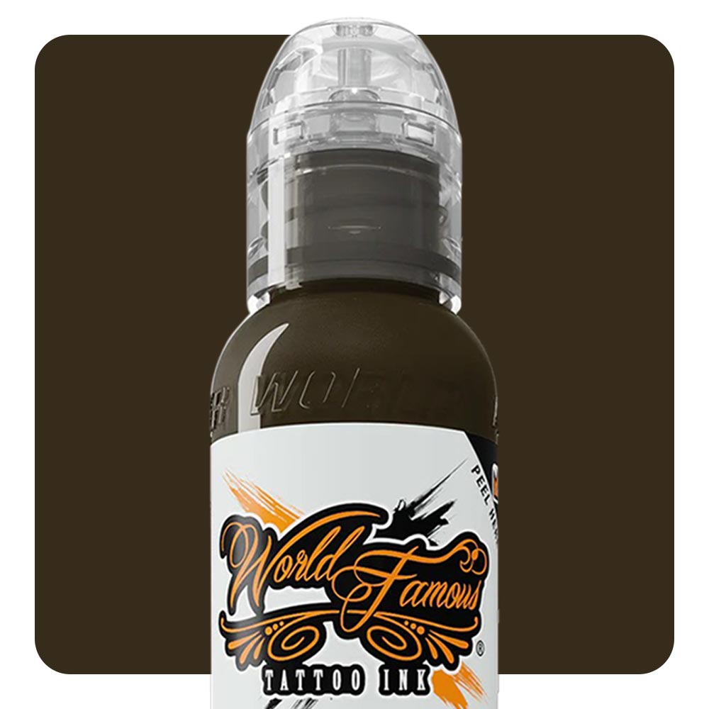 Brooklyn Brownstone — World Famous Tattoo Ink — Pick Size