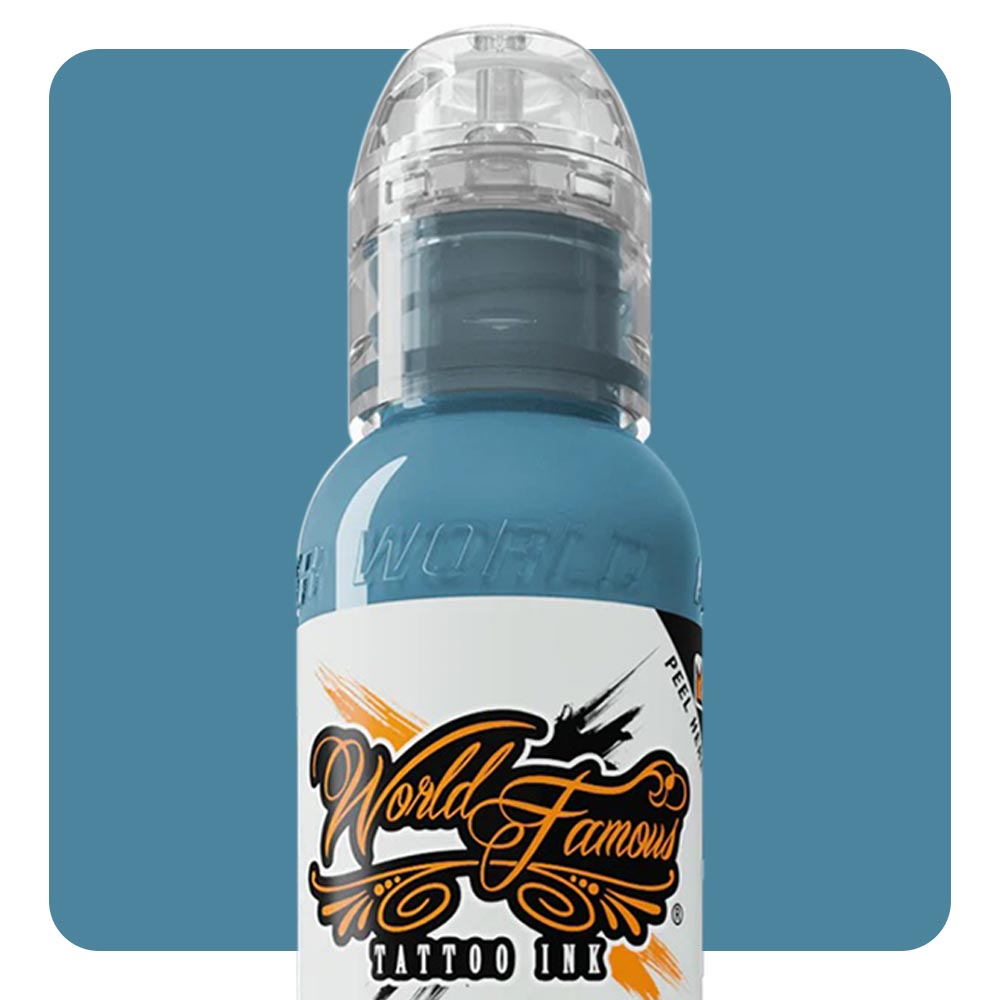Ford Blue — World Famous Tattoo Ink — Pick Size