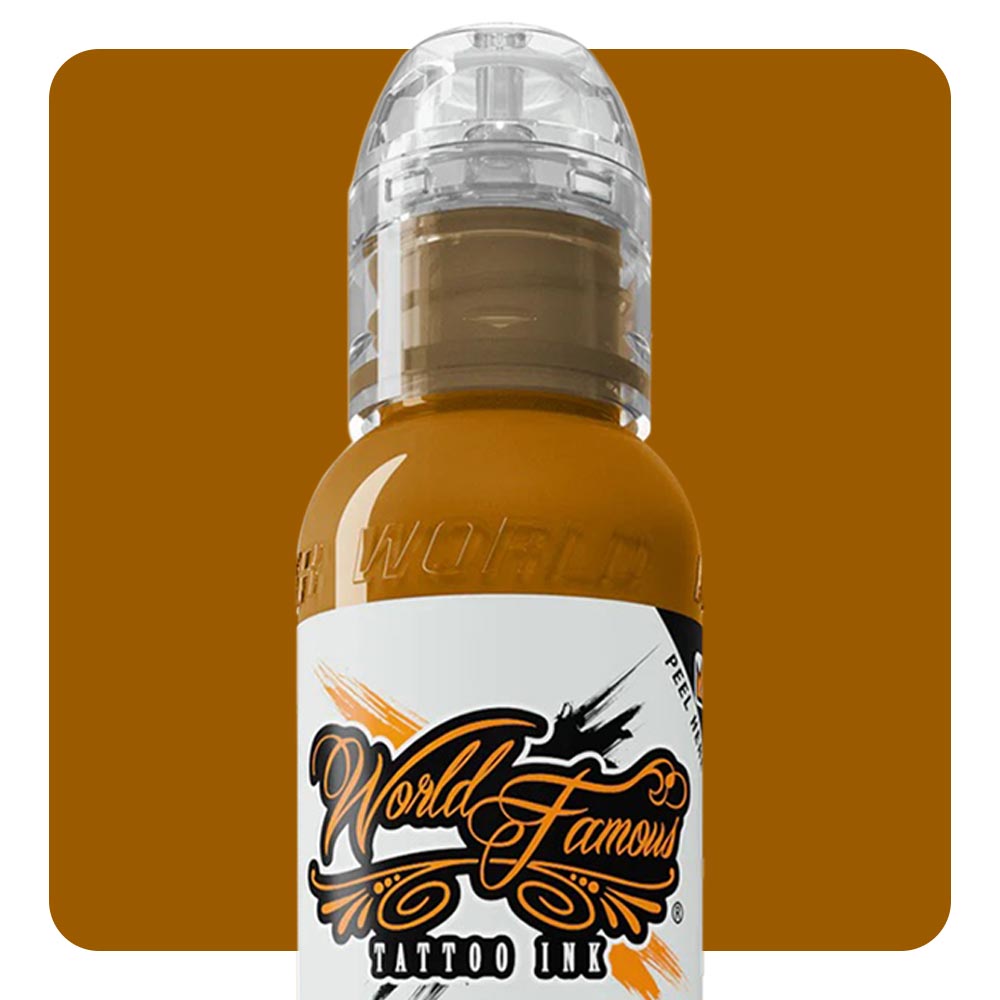 Jay Freestyle Yellow Ochre — World Famous Tattoo Ink — Pick Size