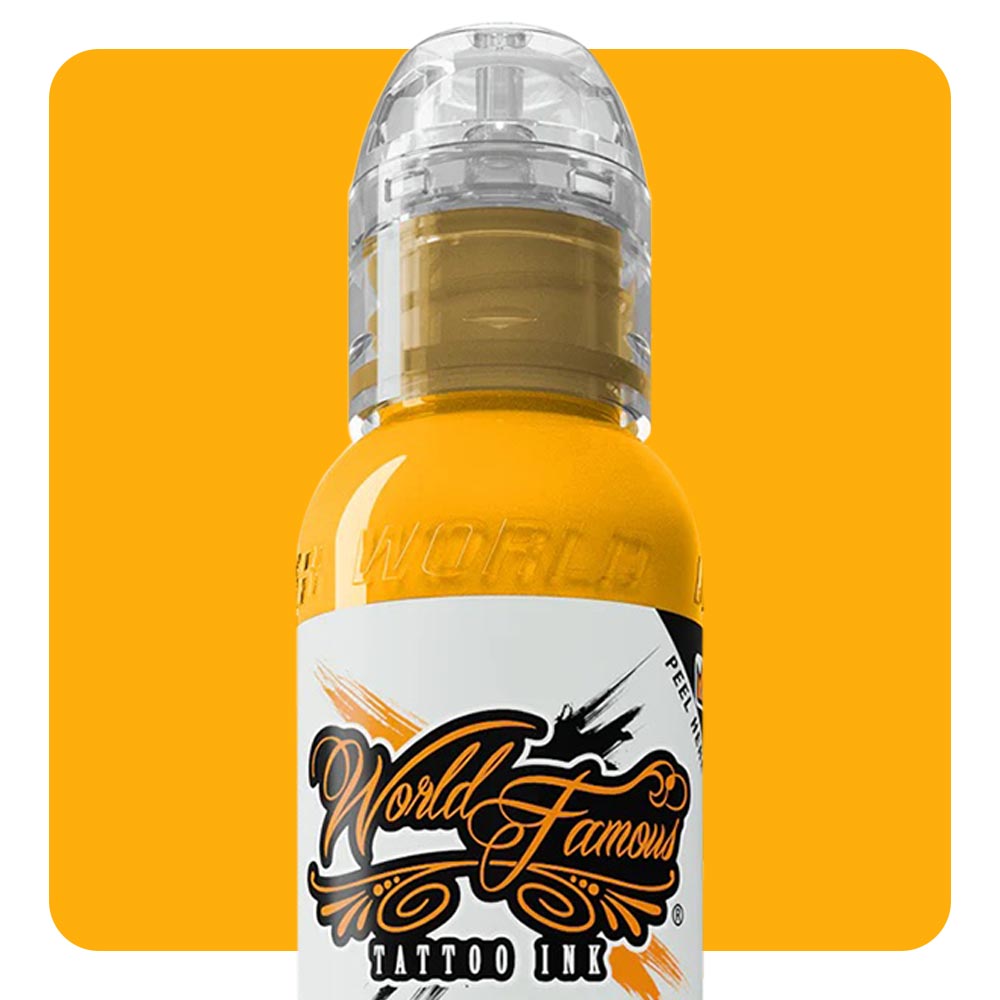 Michaelangelo Yellow — World Famous Tattoo Ink — Pick Size