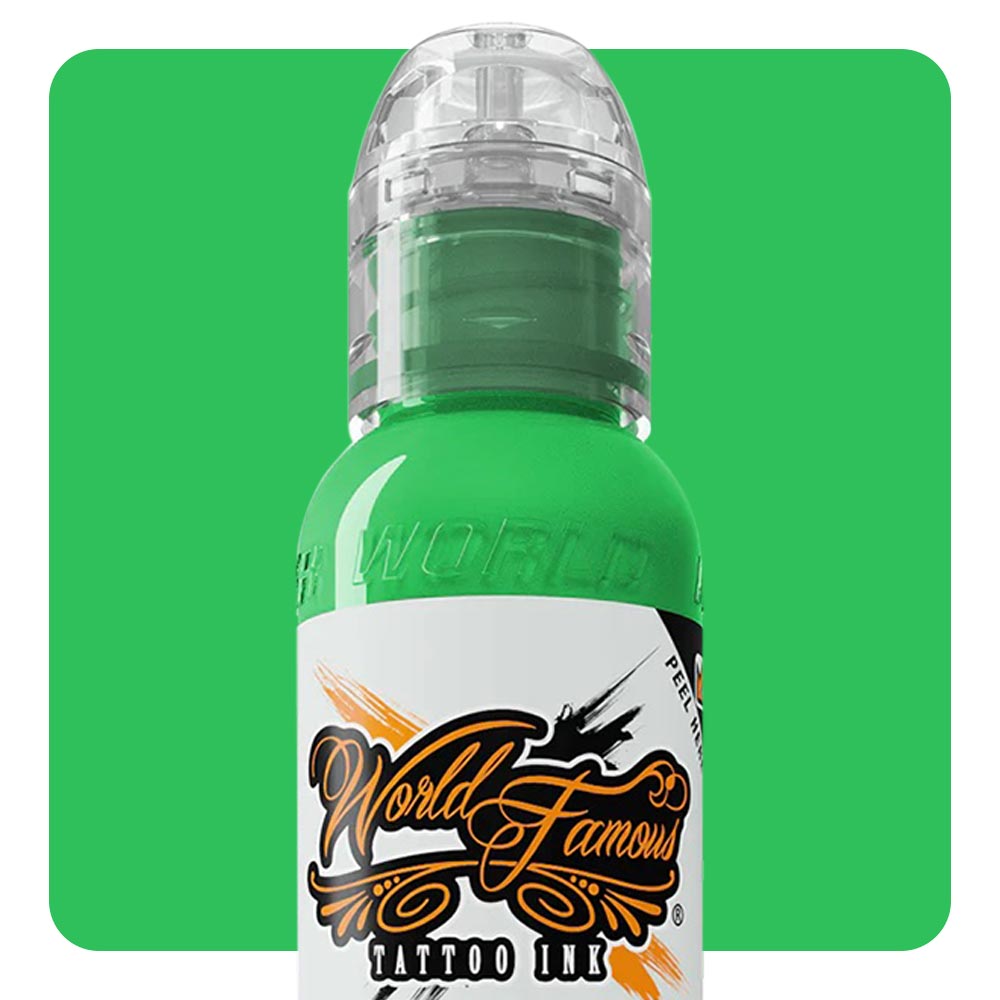 Mint Green — World Famous Tattoo Ink — Pick Size
