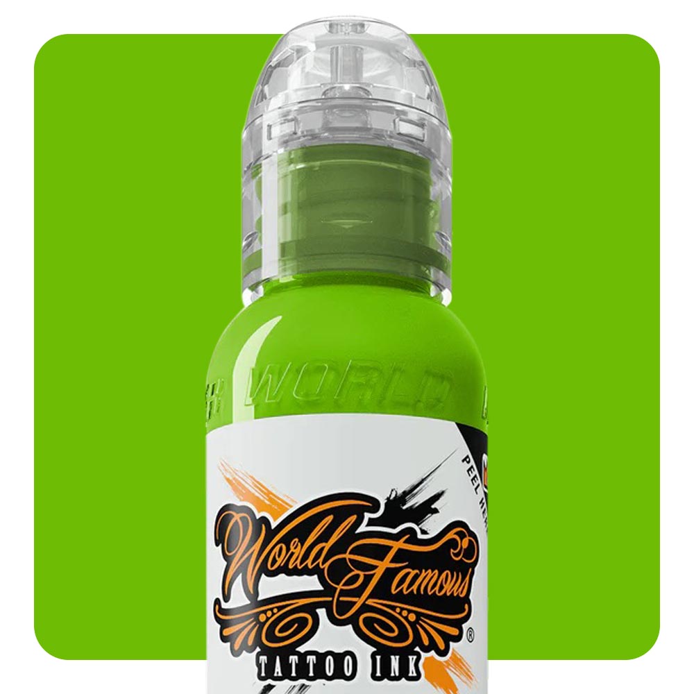Northern Lights Green — World Famous Tattoo Ink — Pick Size