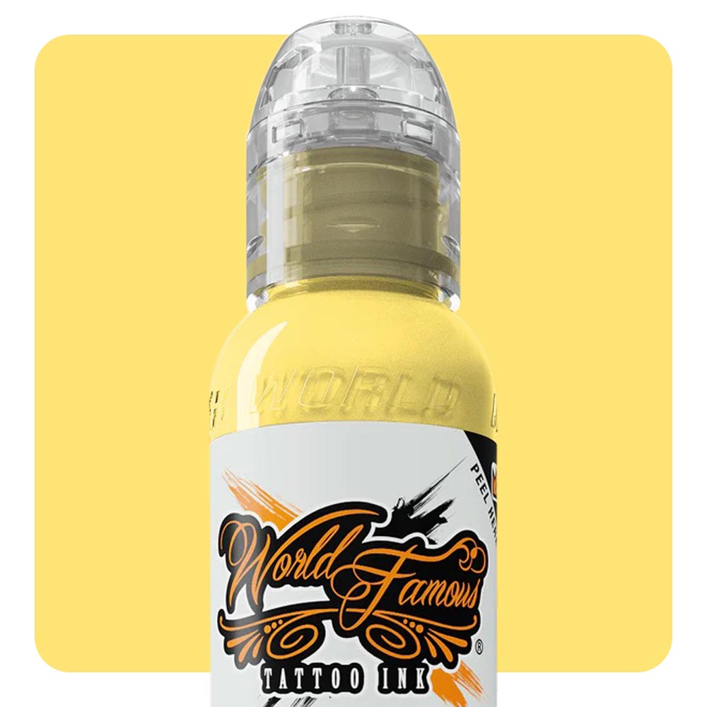 OLEG Soft Yellow — World Famous Tattoo Ink — Pick Size