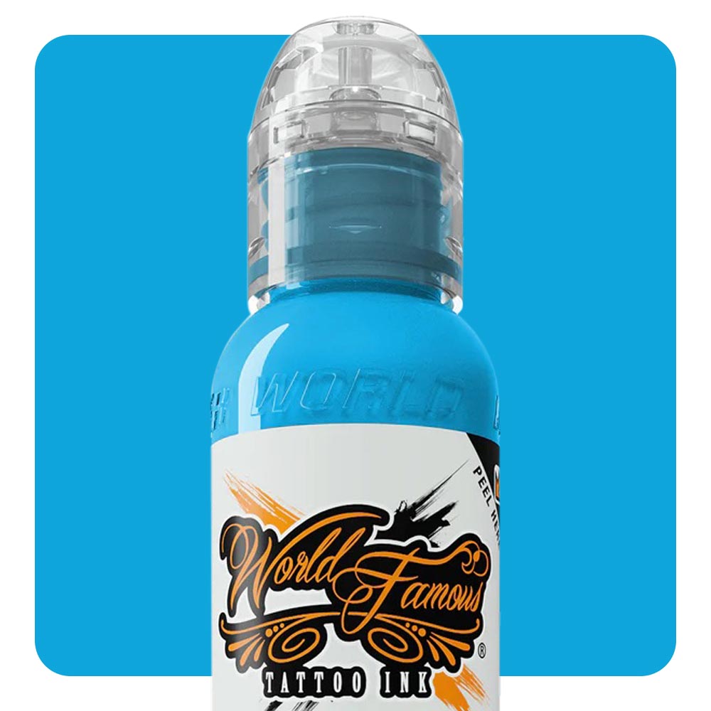 Rainbow Blue — World Famous Tattoo Ink — Pick Size
