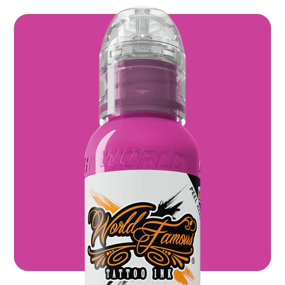 Rushmore Magenta — World Famous Tattoo Ink — Pick Size