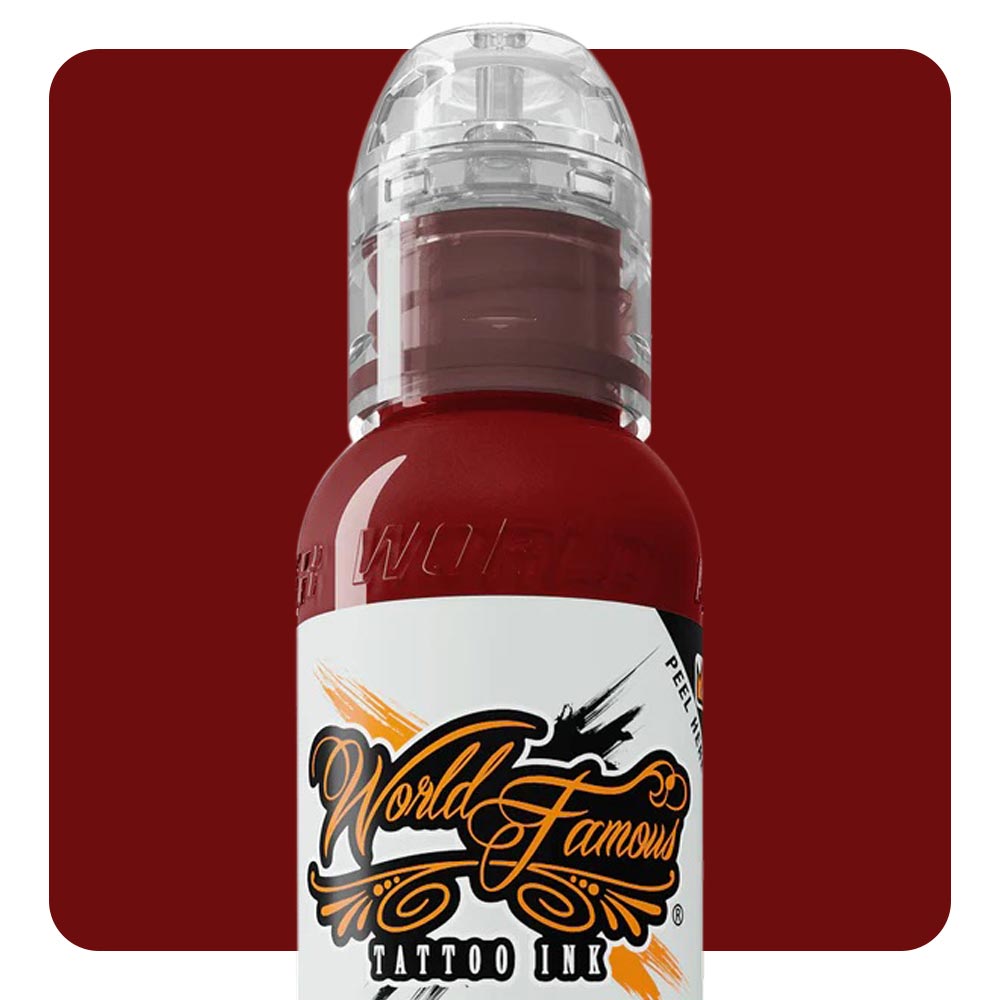 Sarah Miller Ragnarok Red — World Famous Tattoo Ink — Pick Size