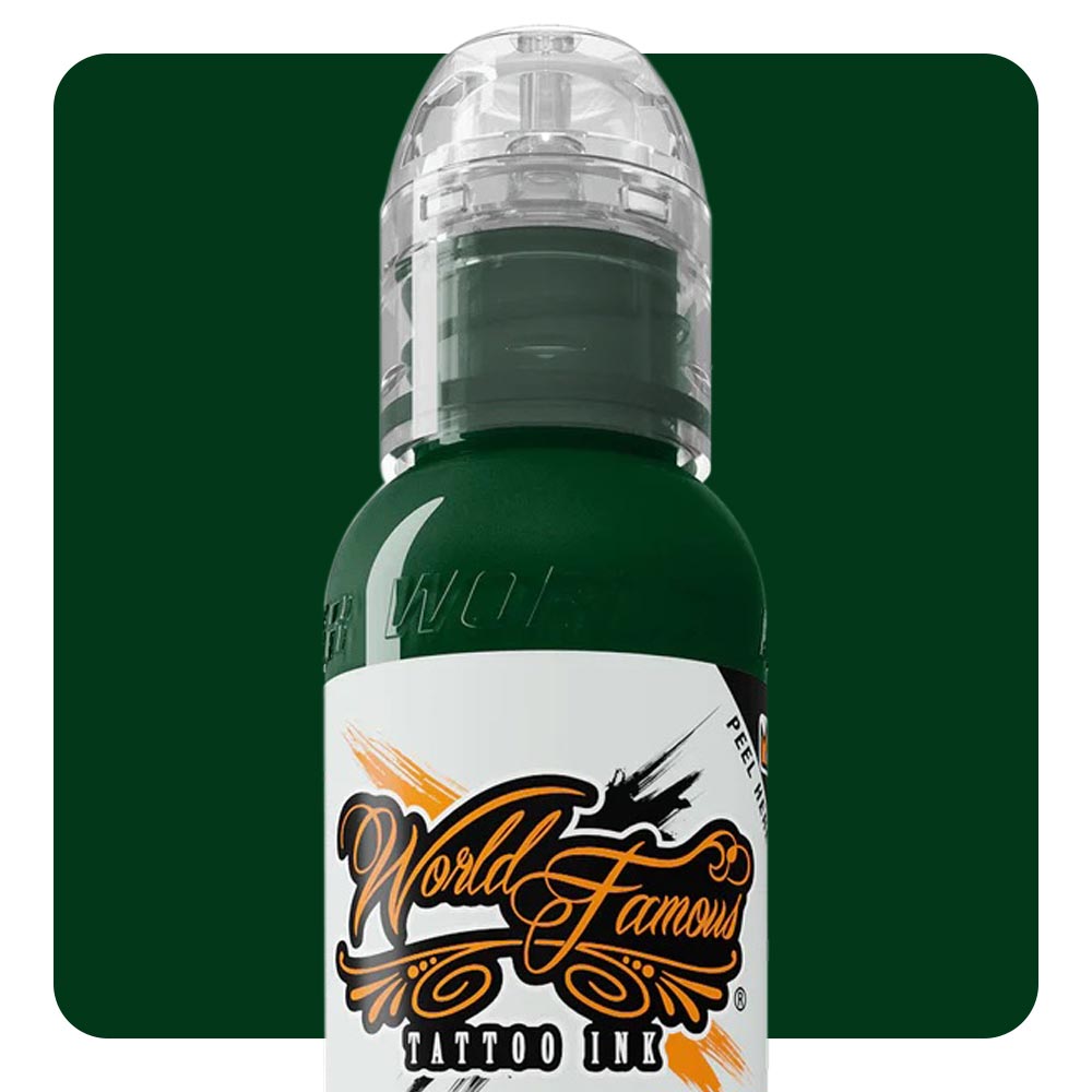 Vegas Green — World Famous Tattoo Ink — Pick Size