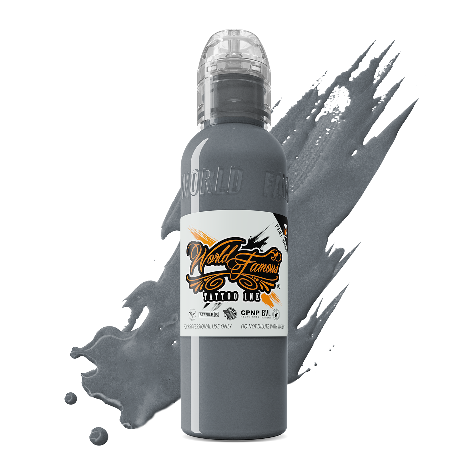 Battleship Grey — World Famous Tattoo Ink — Pick Size