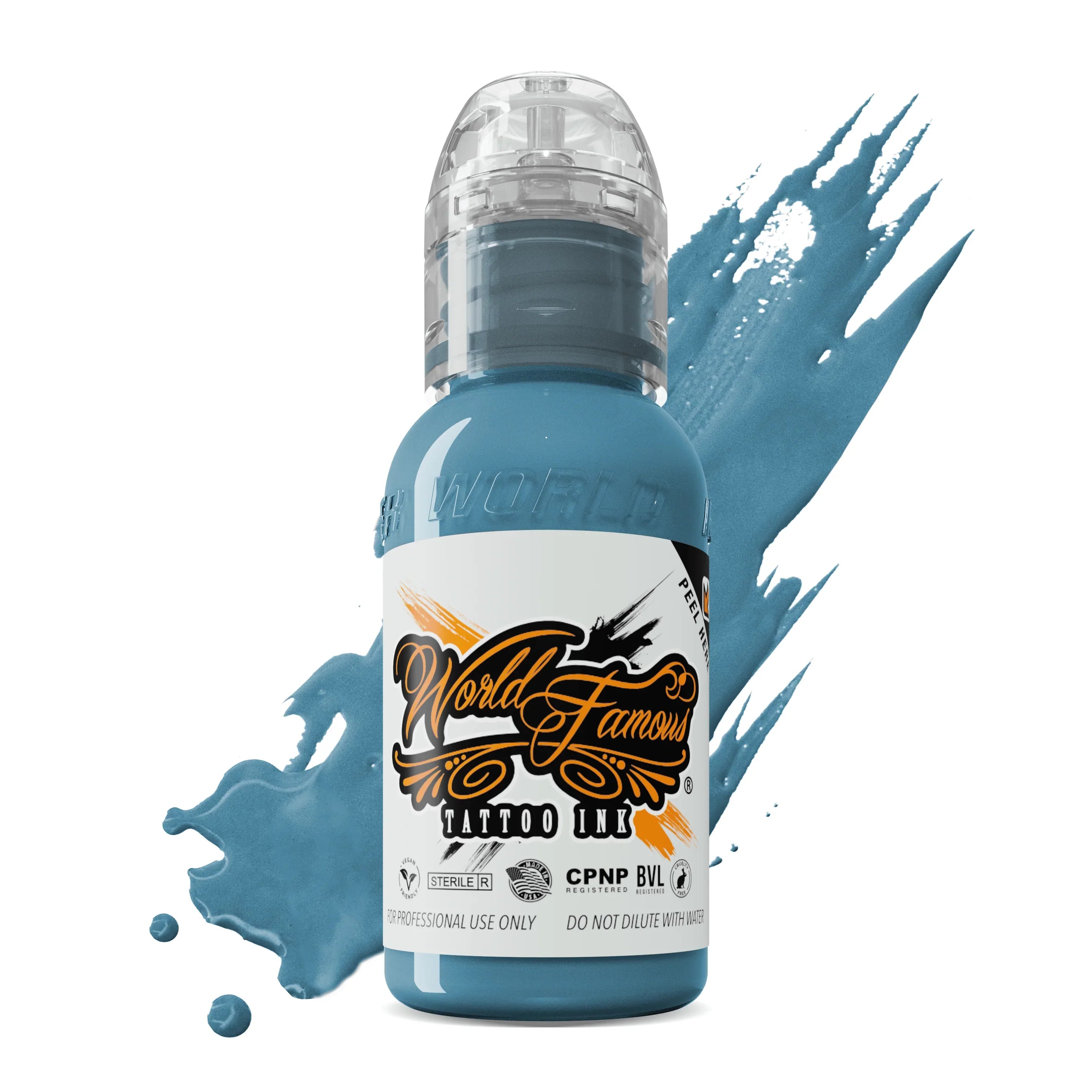 Ford Blue — World Famous Tattoo Ink — Pick Size