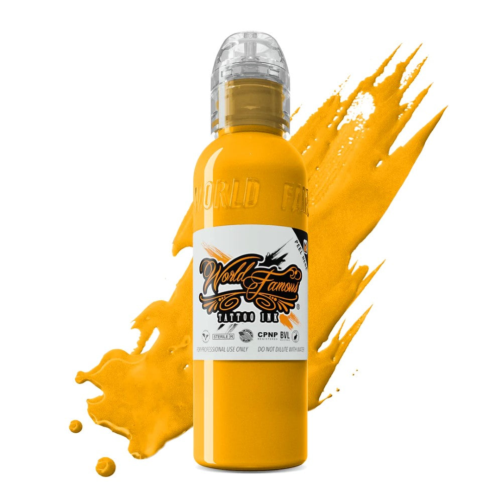 Michaelangelo Yellow — World Famous Tattoo Ink — Pick Size