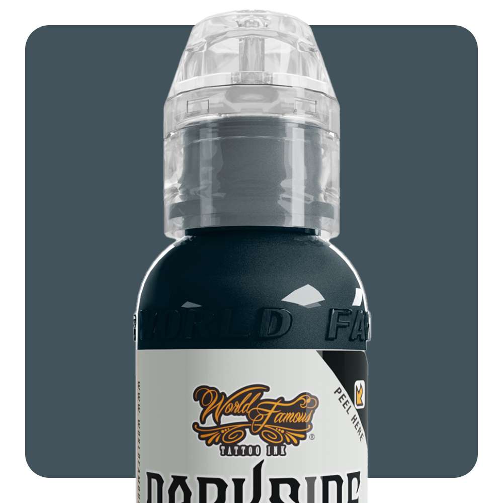 Nikolay Dzhangirov DarkSide Deepest Turquoise — World Famous Tattoo Ink — Pick Size