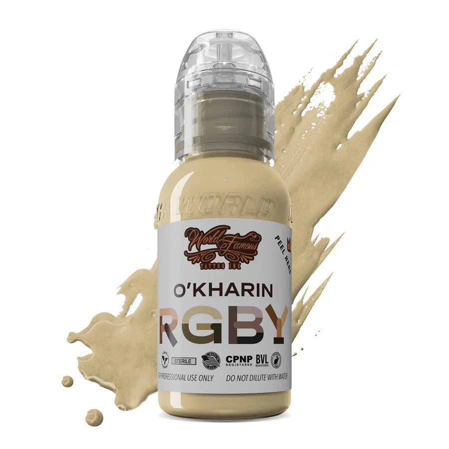 Sasha O’Kharin RGBY Skin Tone Green Mini Set of 4 Colors — World Famous — 1oz