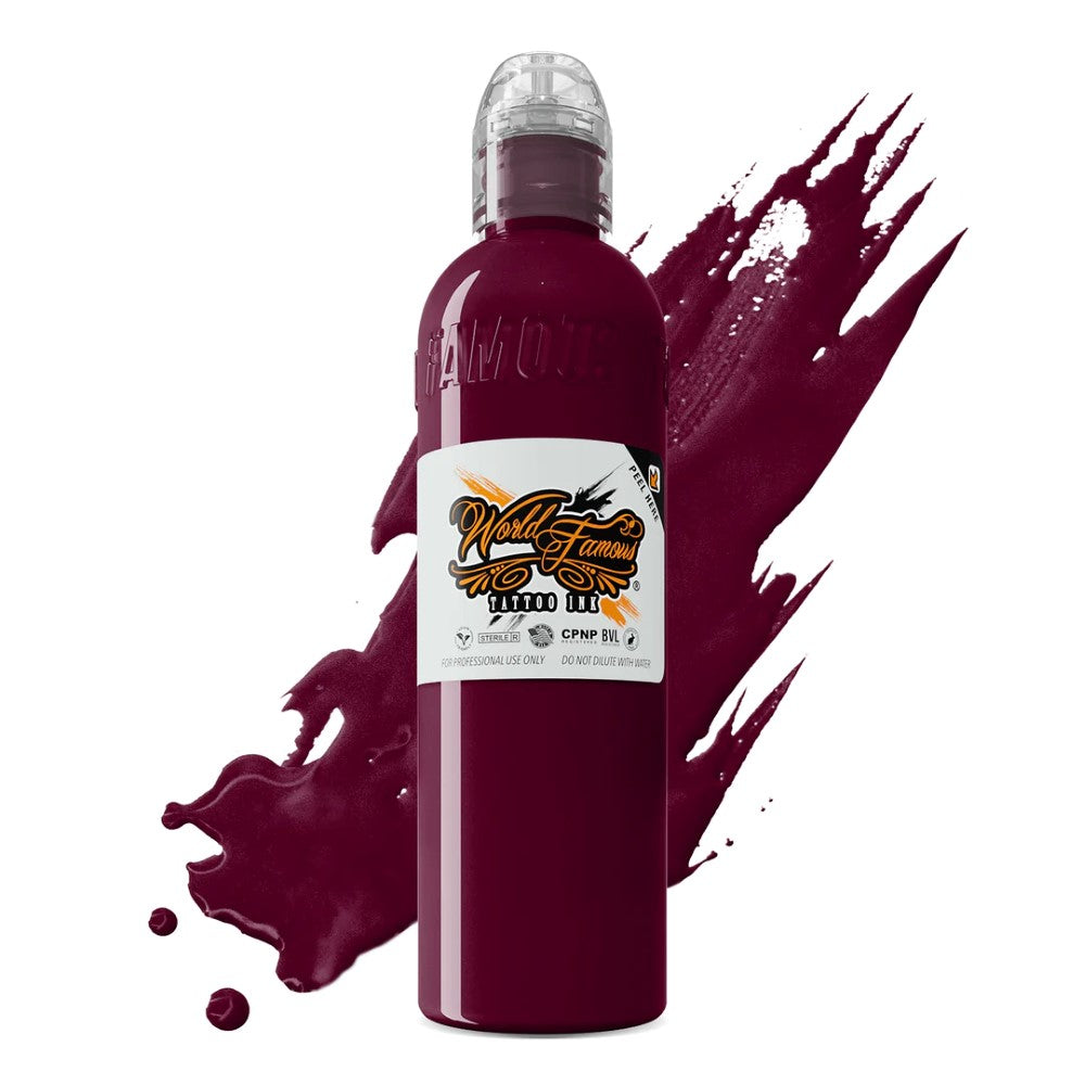 Deep Magenta — World Famous Tattoo Ink — Pick Size