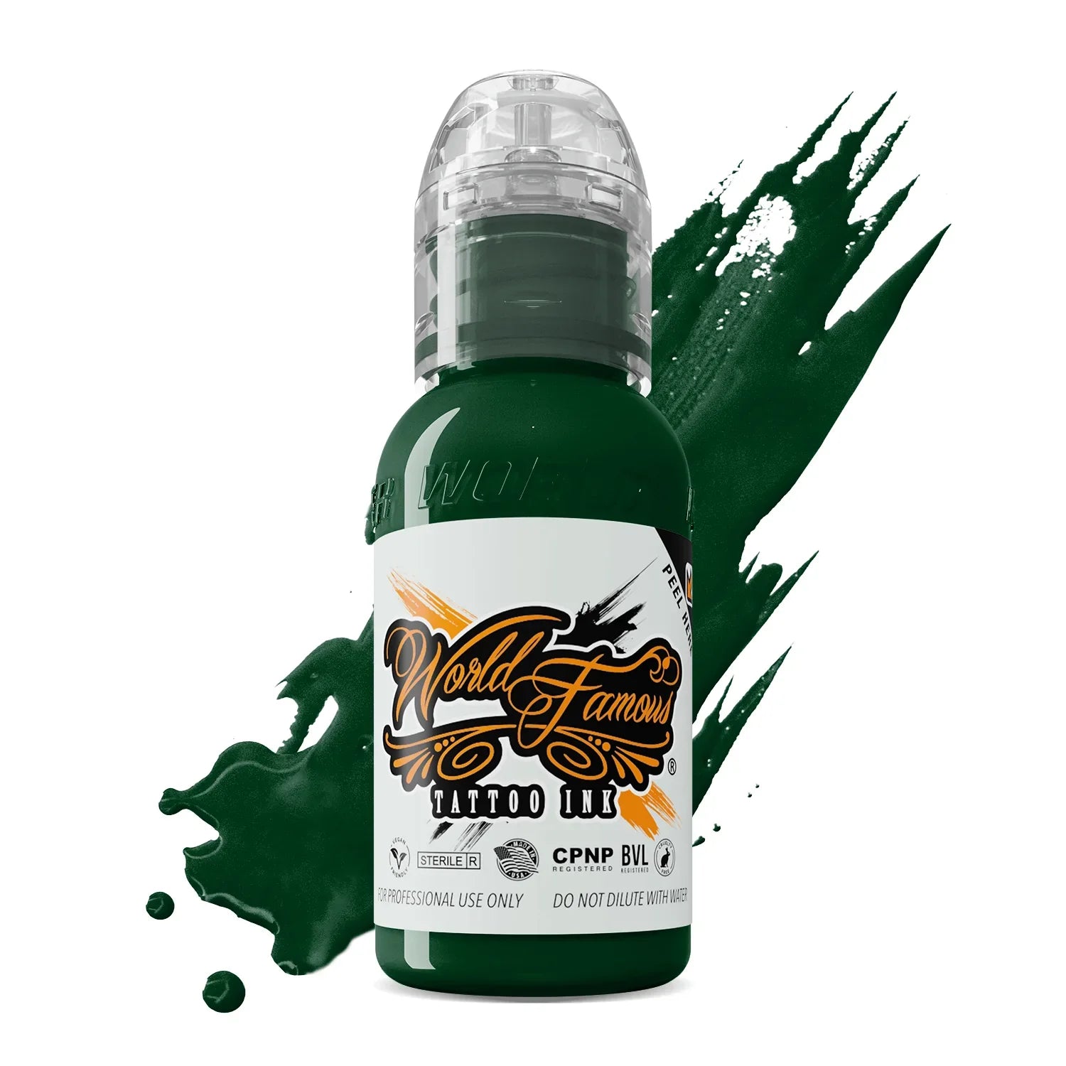 Vegas Green — World Famous Tattoo Ink — Pick Size