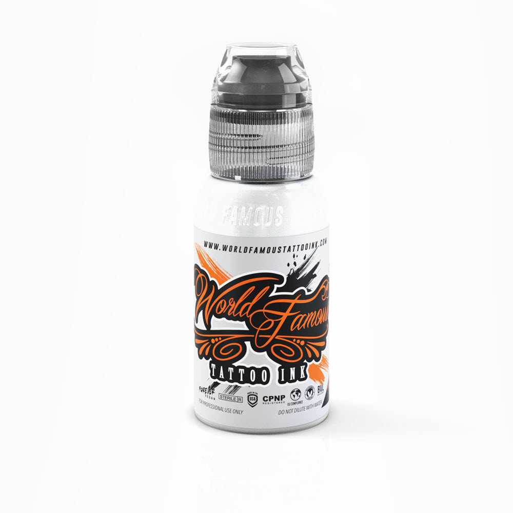 Fuji Mt Mixing White — World Famous Tattoo Ink — Pick Size