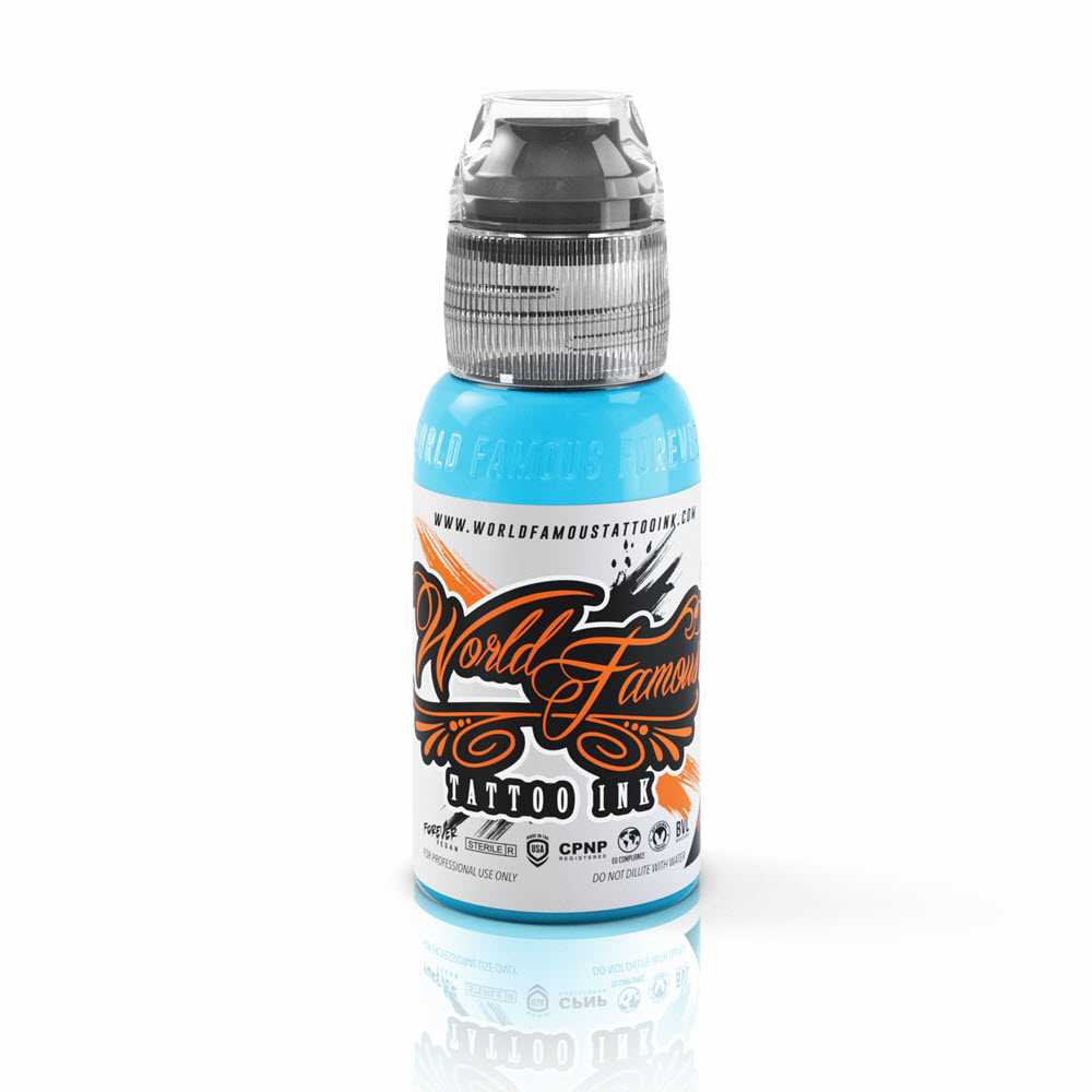 Rainbow Blue — World Famous Tattoo Ink — Pick Size