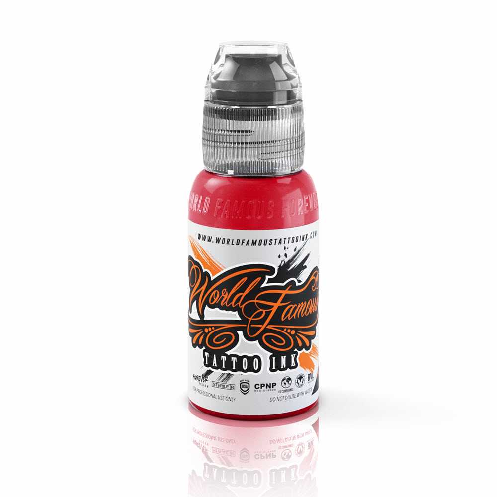 Samuel O'Reilly Red — World Famous Tattoo Ink — Pick Size