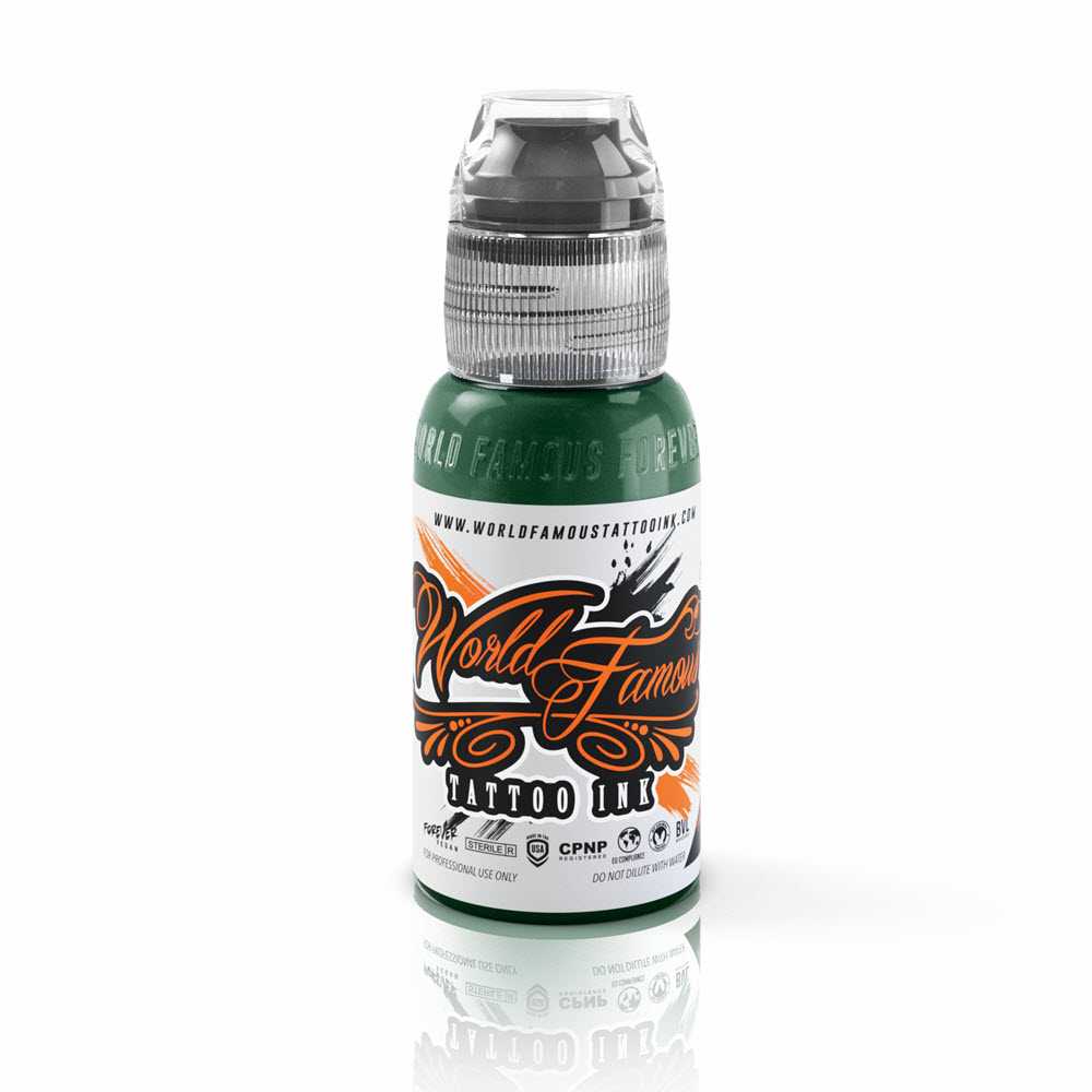 Vegas Green — World Famous Tattoo Ink — Pick Size