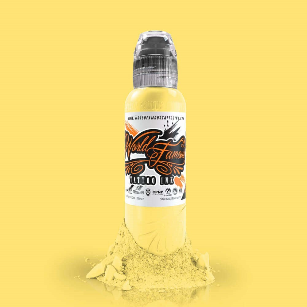 OLEG Soft Yellow — World Famous Tattoo Ink — Pick Size