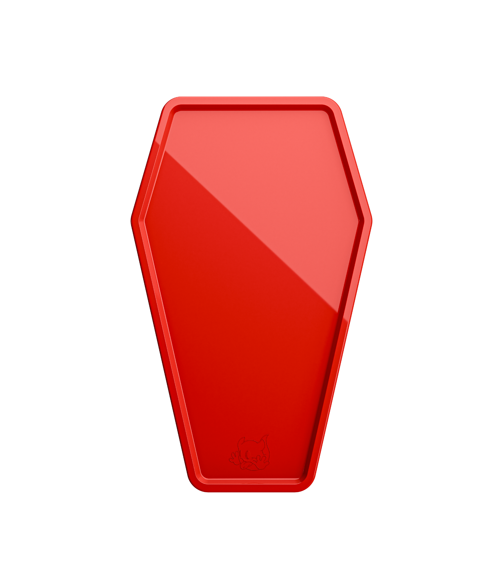 Coffin Tray in Ritual Red