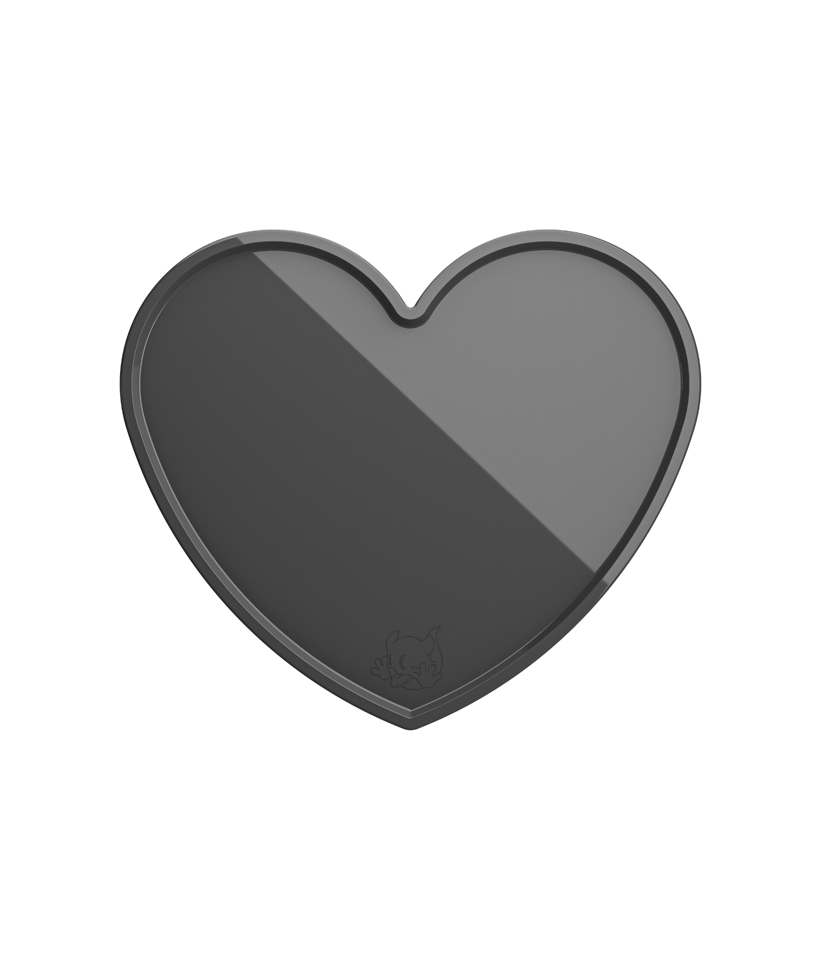 Heart Tray — Grey