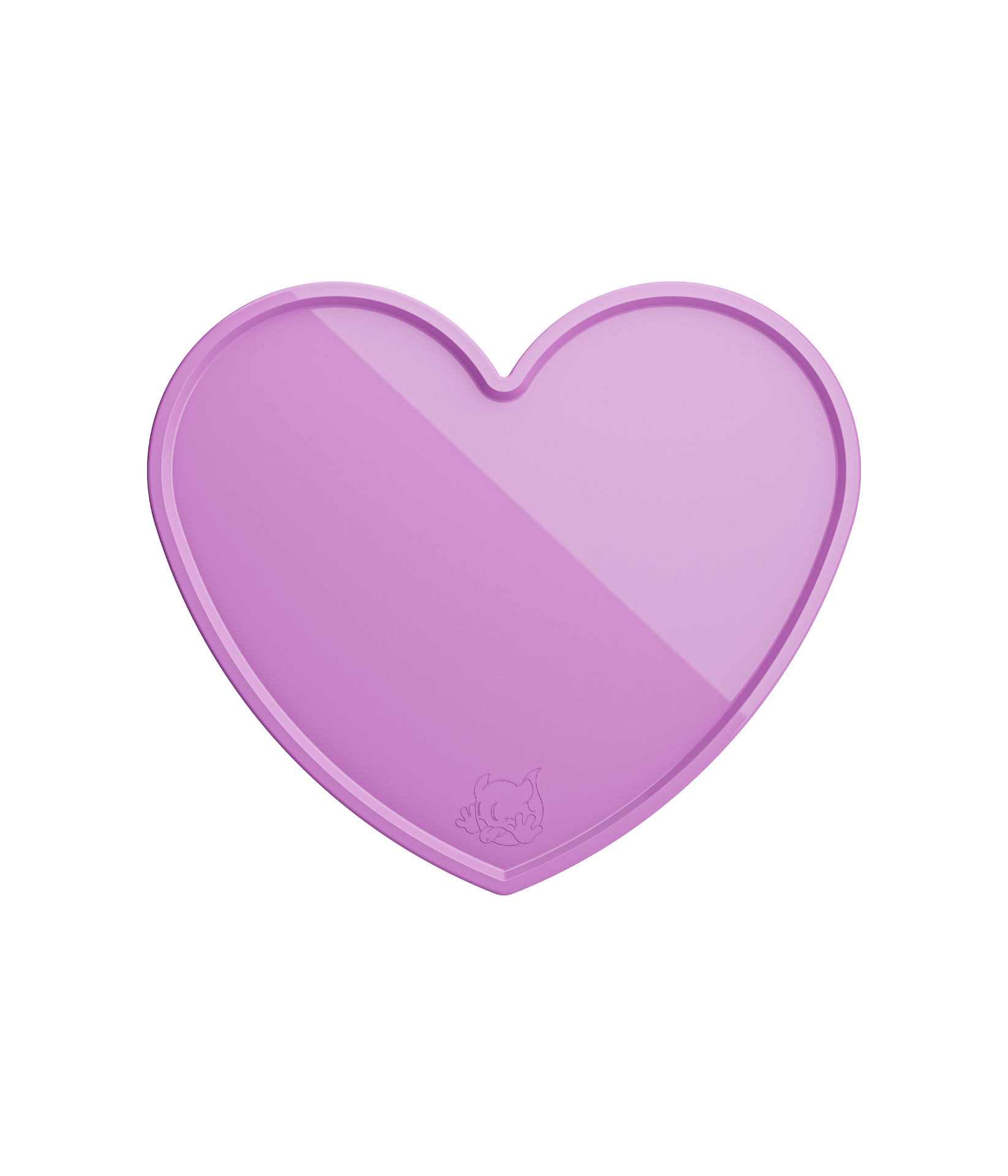 Heart Tray — Pastel Purple